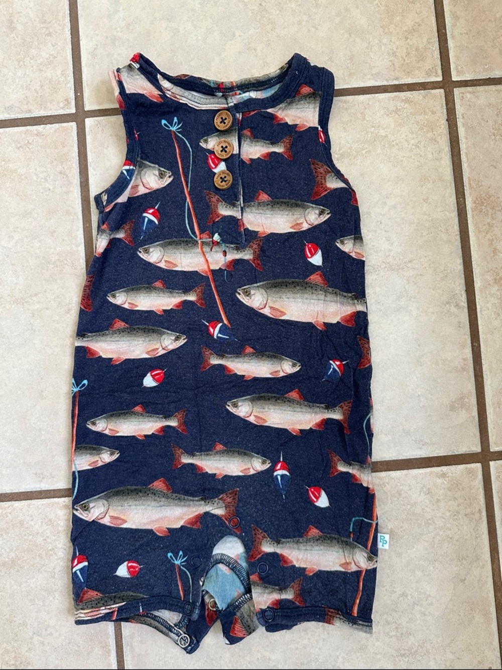 Posh Peanut Fish Romper